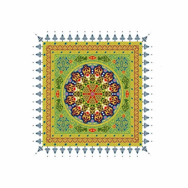 Tableau Artistique Inspiré de l’Ornement Marocain Authentique